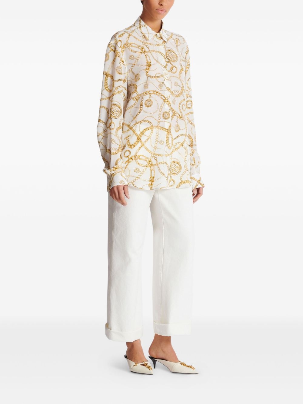 silk shirt - 3