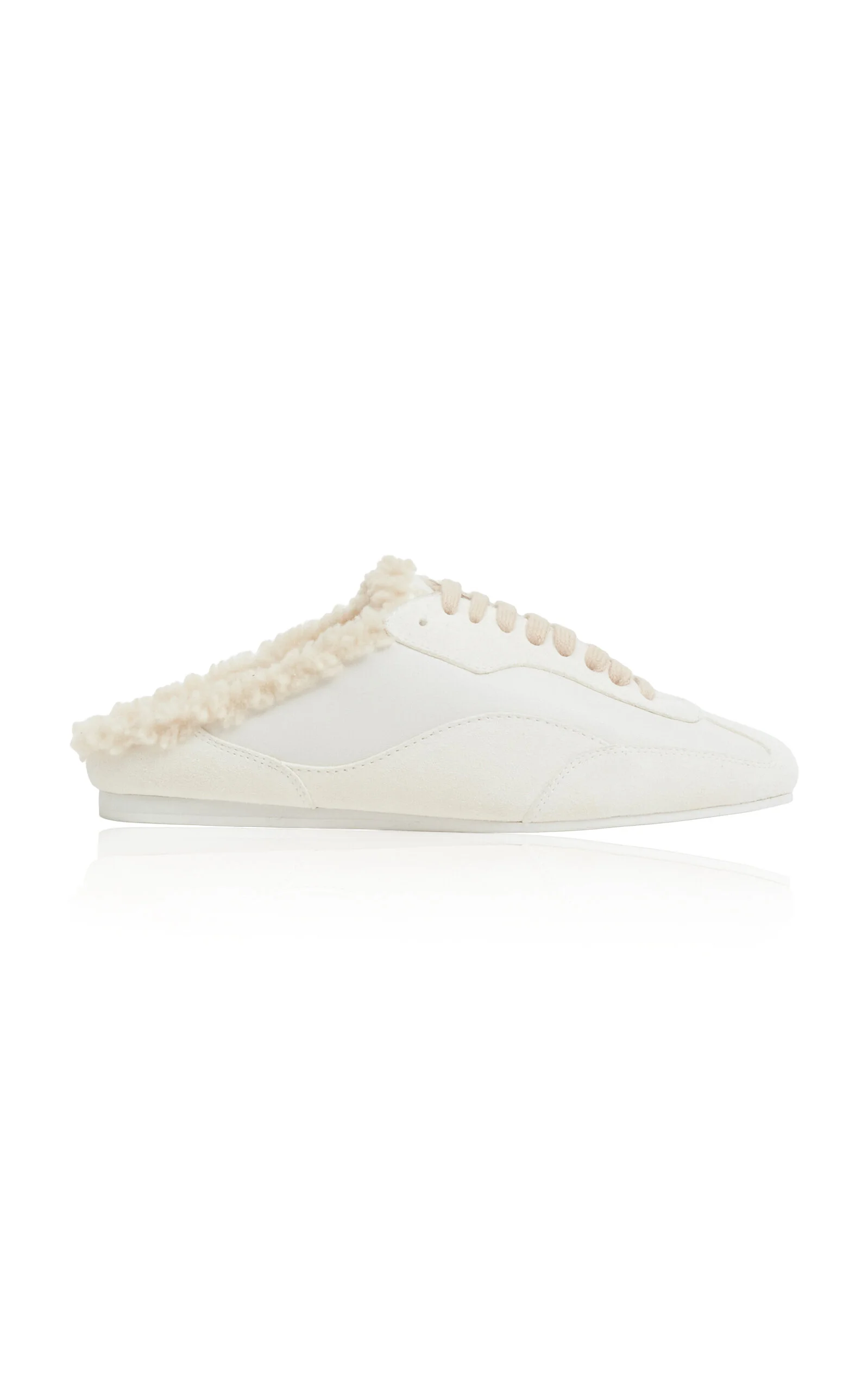Georgie Shearling Slip On white - 1