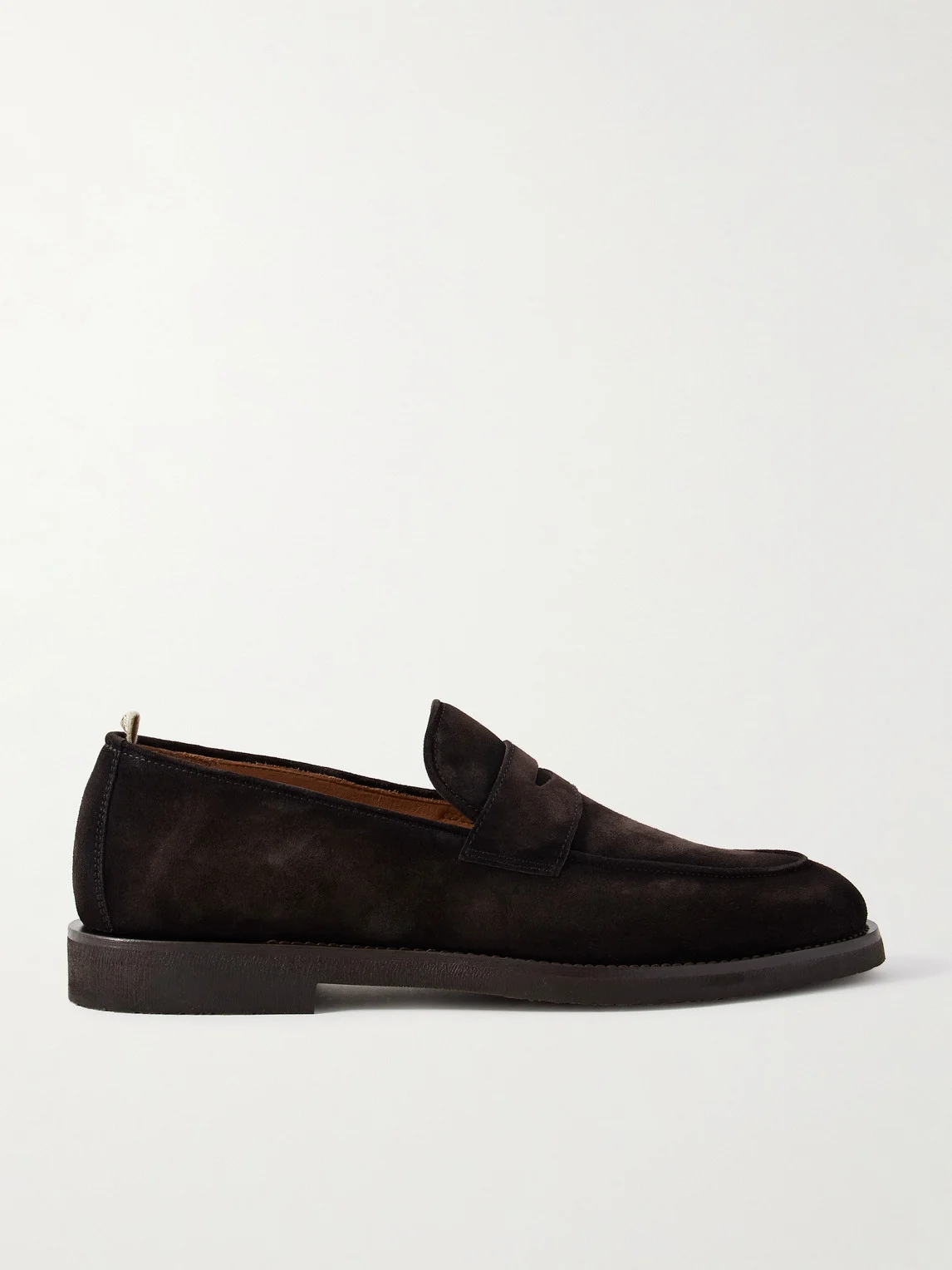 Opera 001 Suede Penny Loafers - 1
