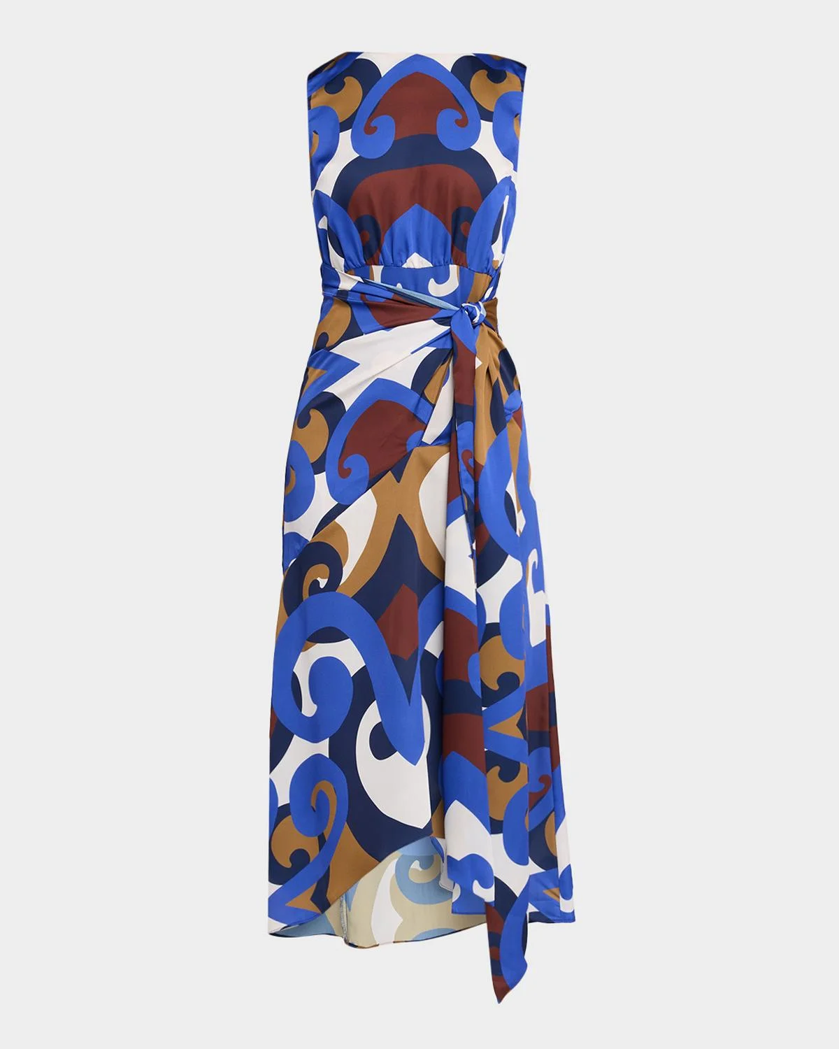 Miles Printed Midi Dress - 1