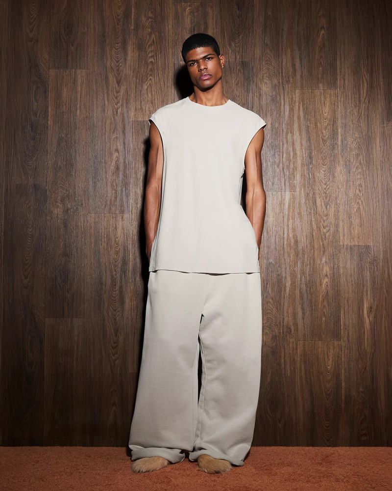 entire studios CUT OFF TANK OFF WHITE outlook