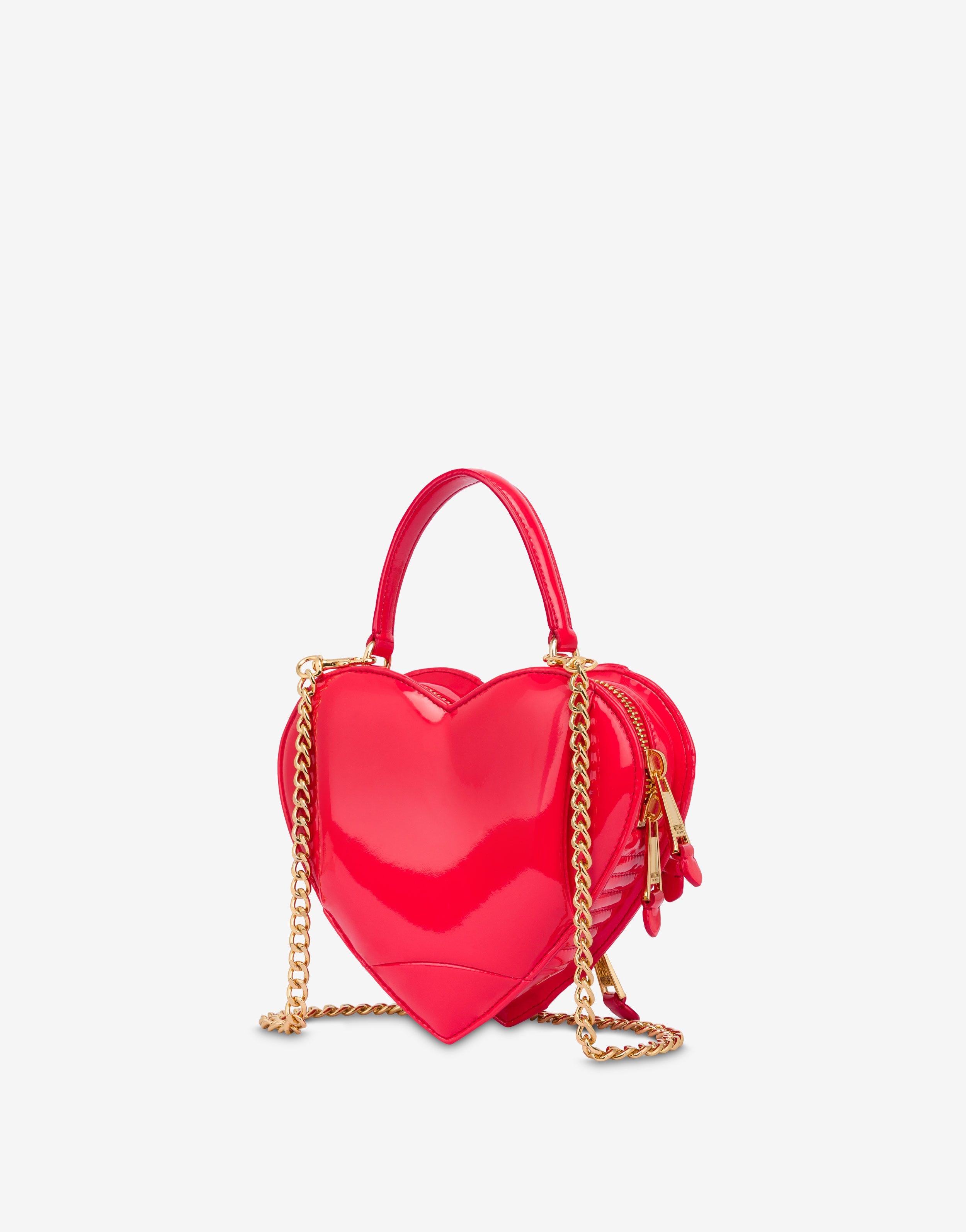 INFLATABLE EFFECT HEART BIKER BAG - 2