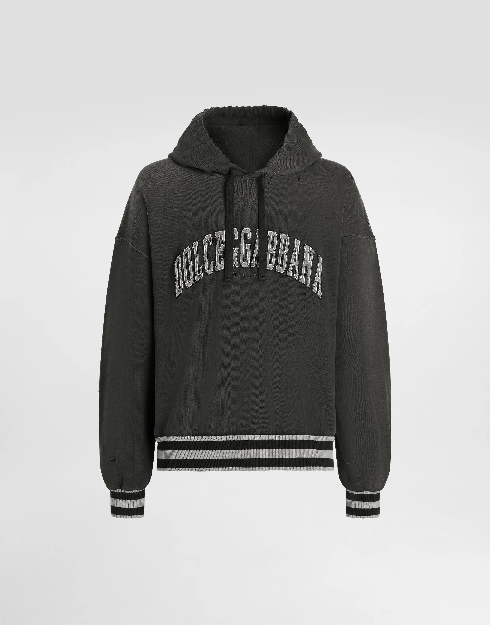 Hooded sweatshirt with print - 1