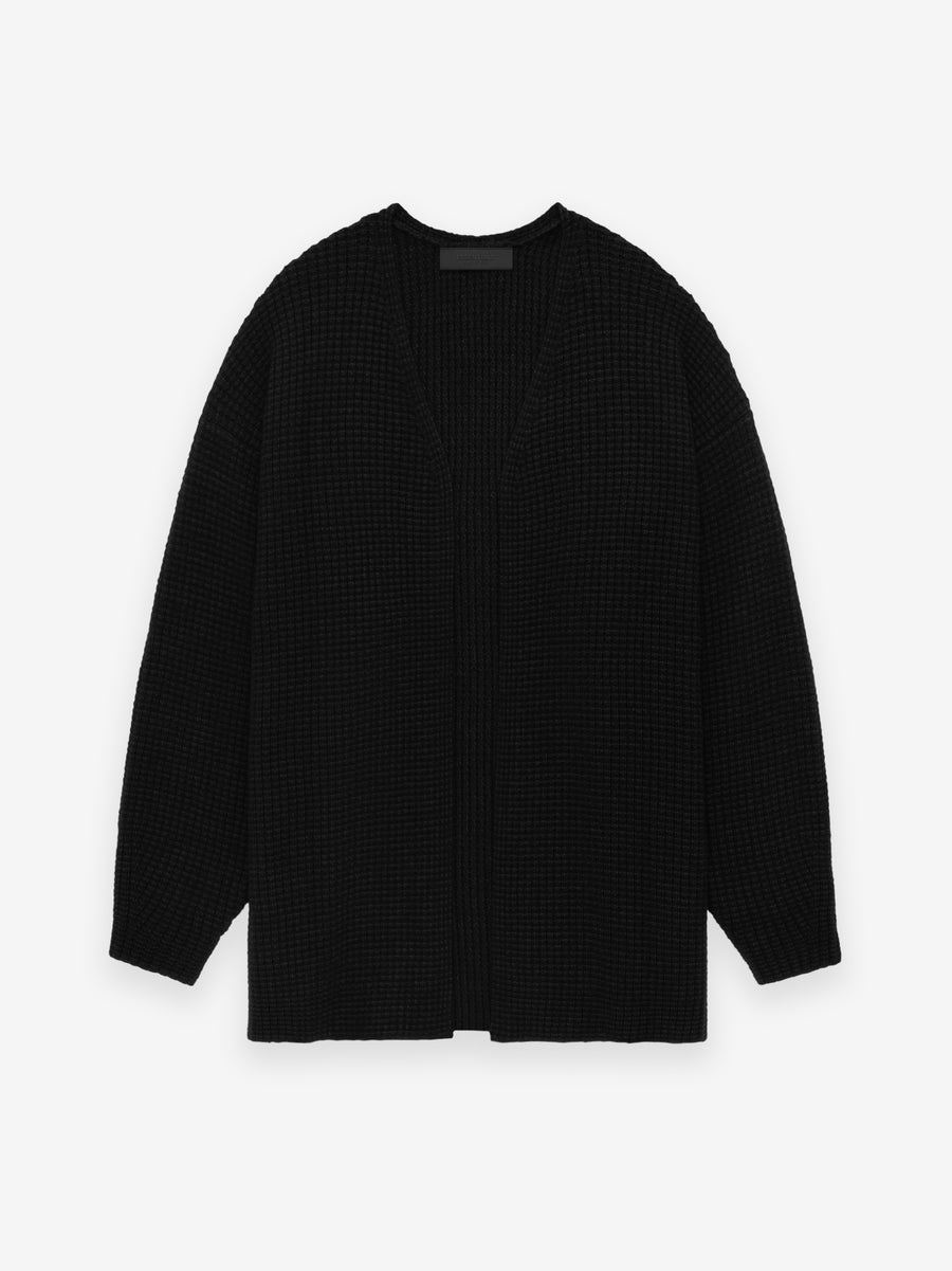 Womens Knit Long Cardigan - 1