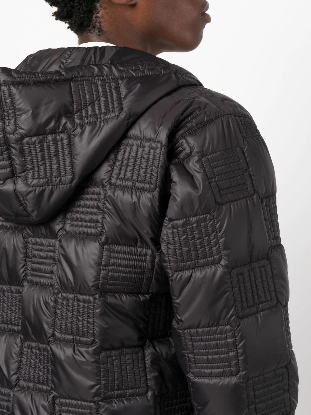 quilted hooded jacket - 5