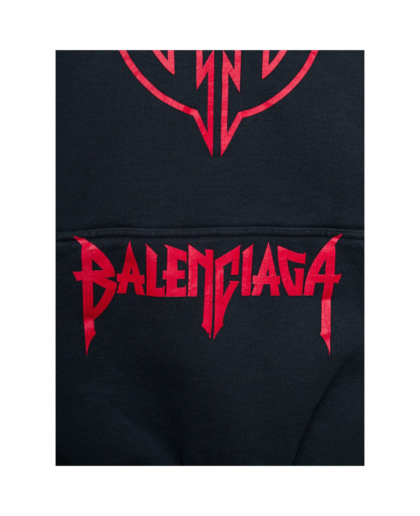 Round Hoodie Metal Bb Heavy Molleton - 3