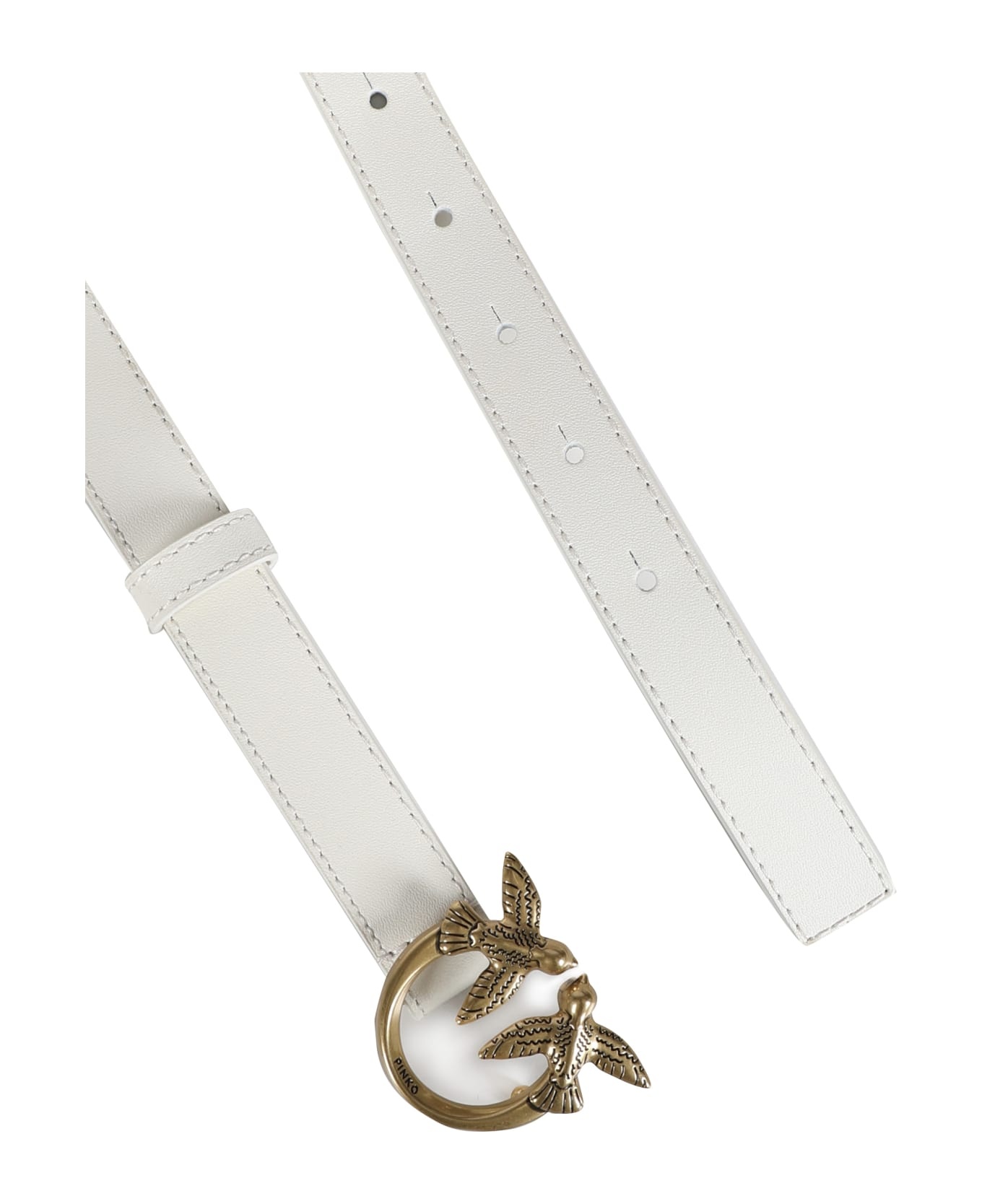 Belt With Love Birds Buckle - 3