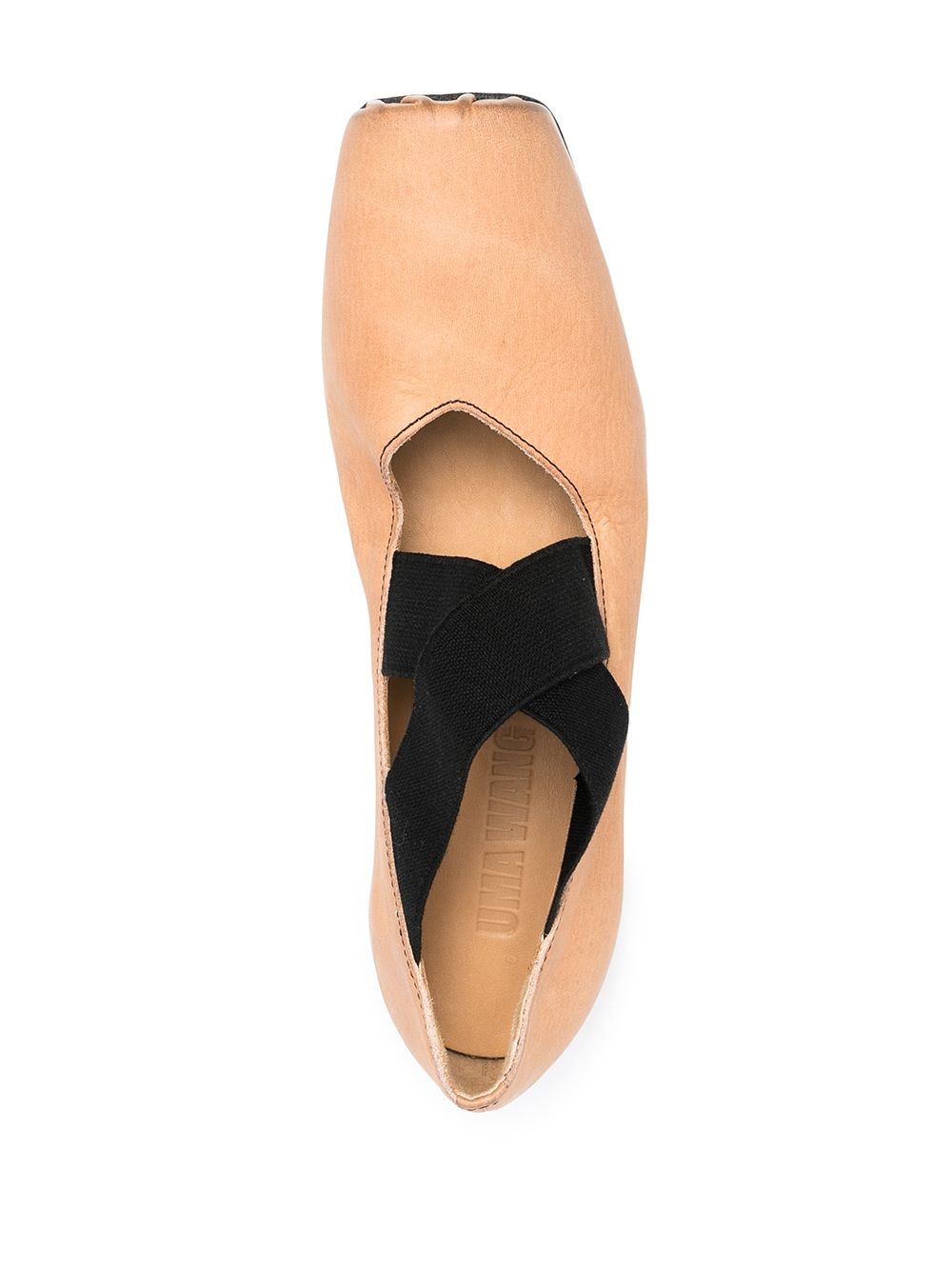 square toe ballerina pumps - 4