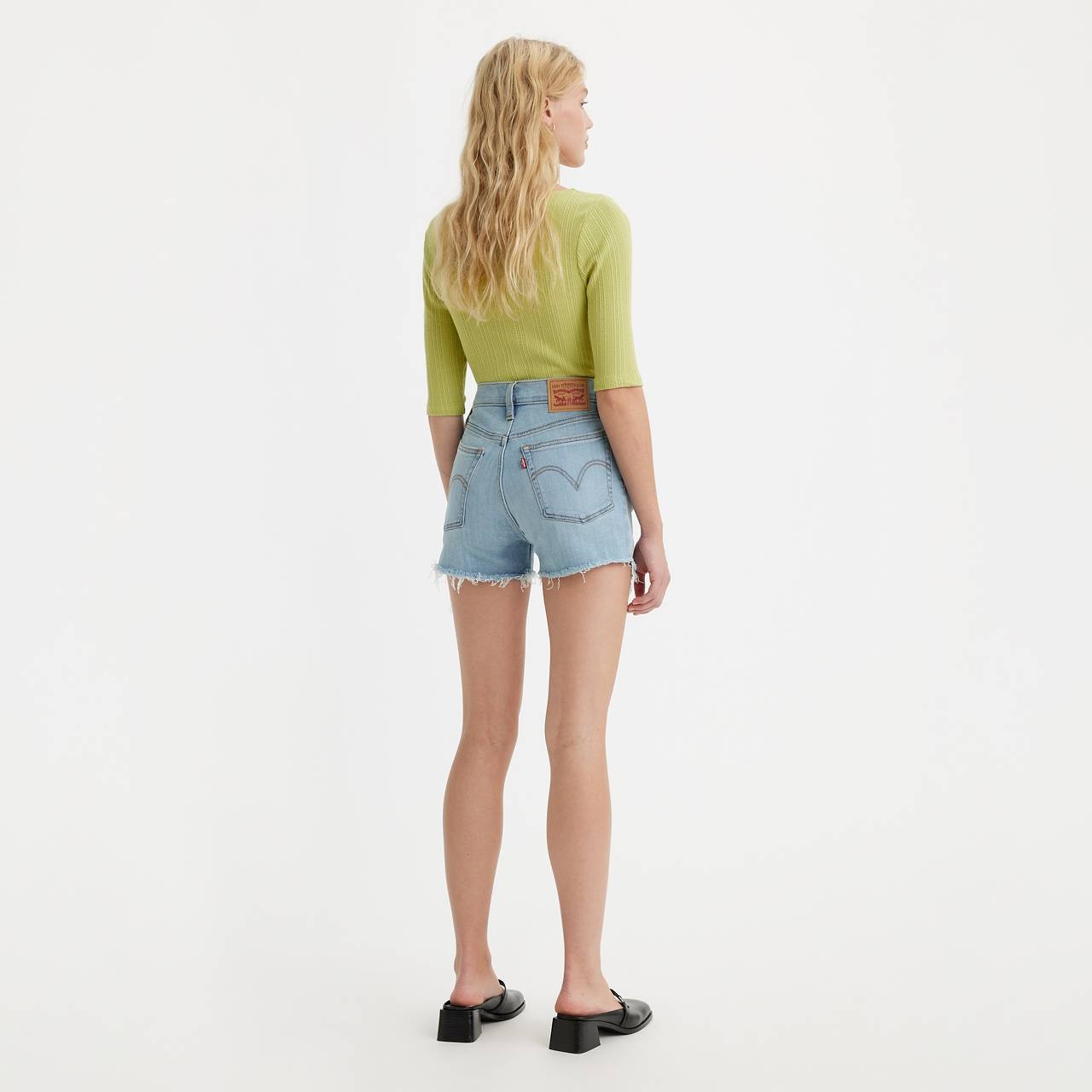HIGH RISE WOMEN'S SHORTS - 4