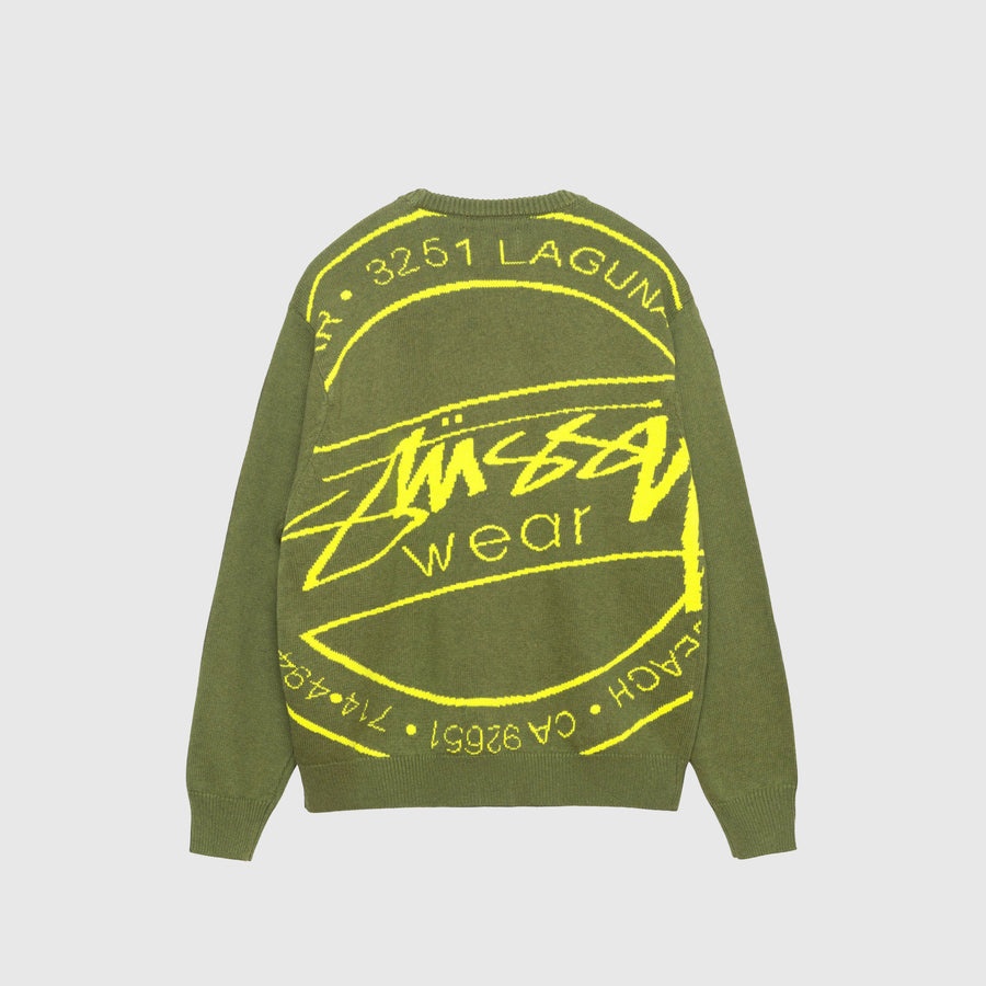 Stüssy LAGUNA ICON SWEATER | REVERSIBLE