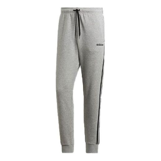 Men's adidas Casual Sports Bundle Feet Breathable Long Pants/Trousers Gray FI0823 - 1