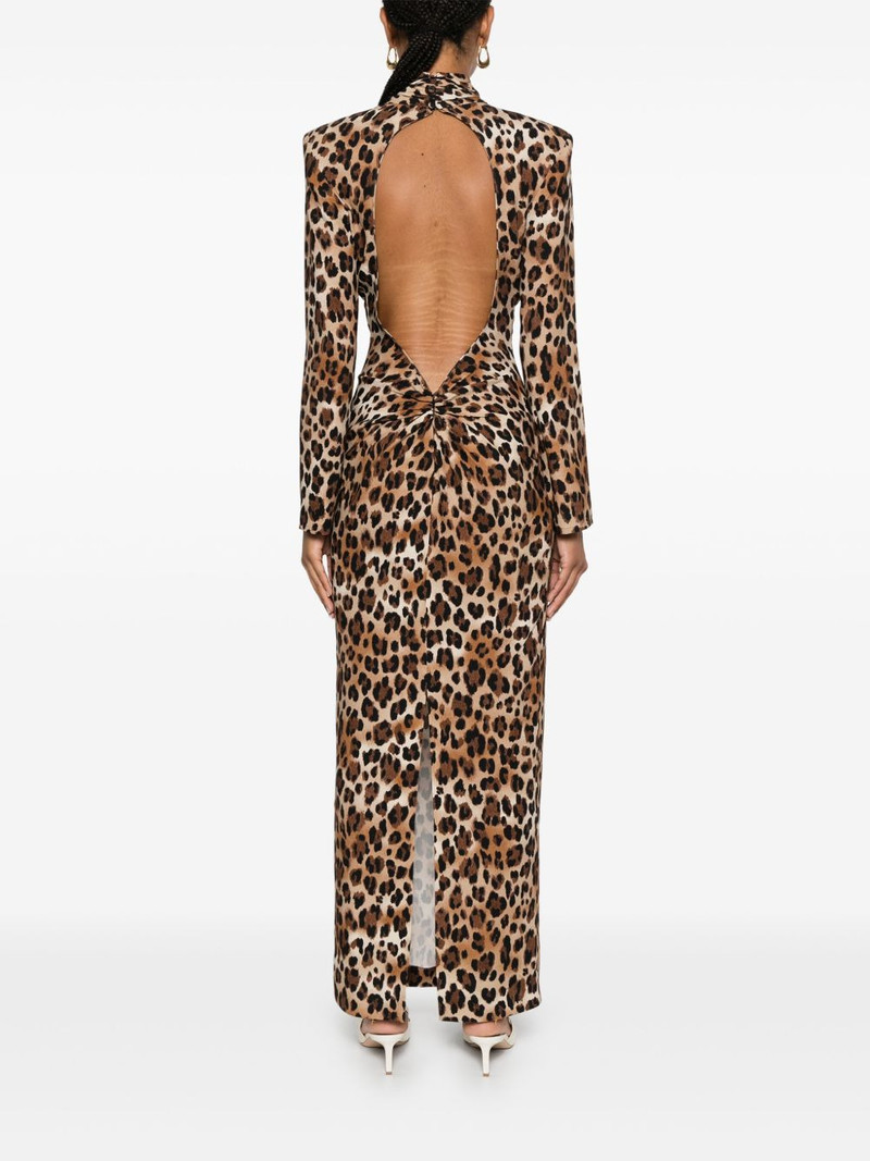 leopard-print maxi dress 4