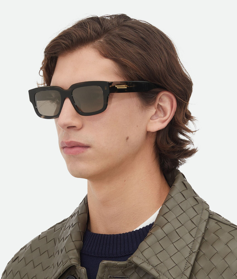 Bottega Veneta Ultrathin Squared Sunglasses outlook