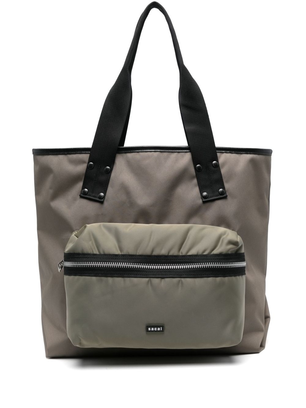 large pocket tote bag - 1