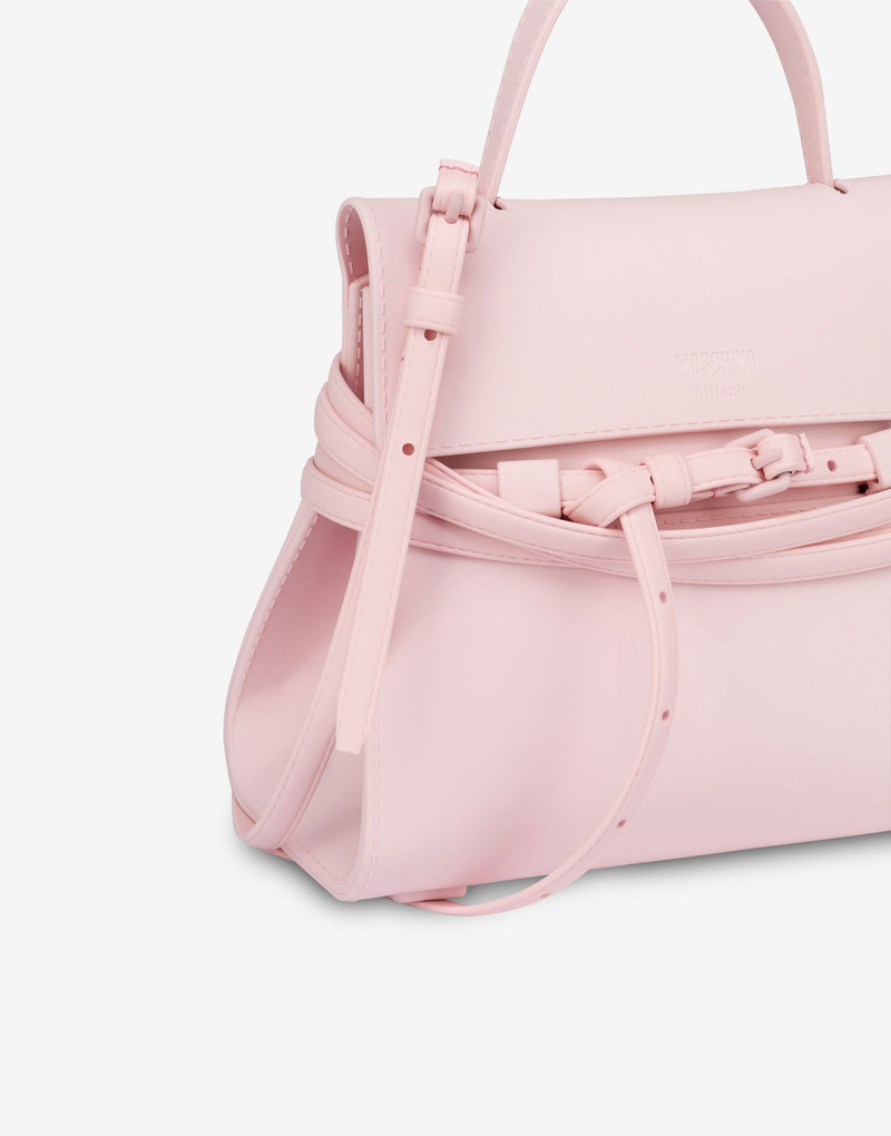 MOSCHINO TIE ME SMALL HANDBAG 3