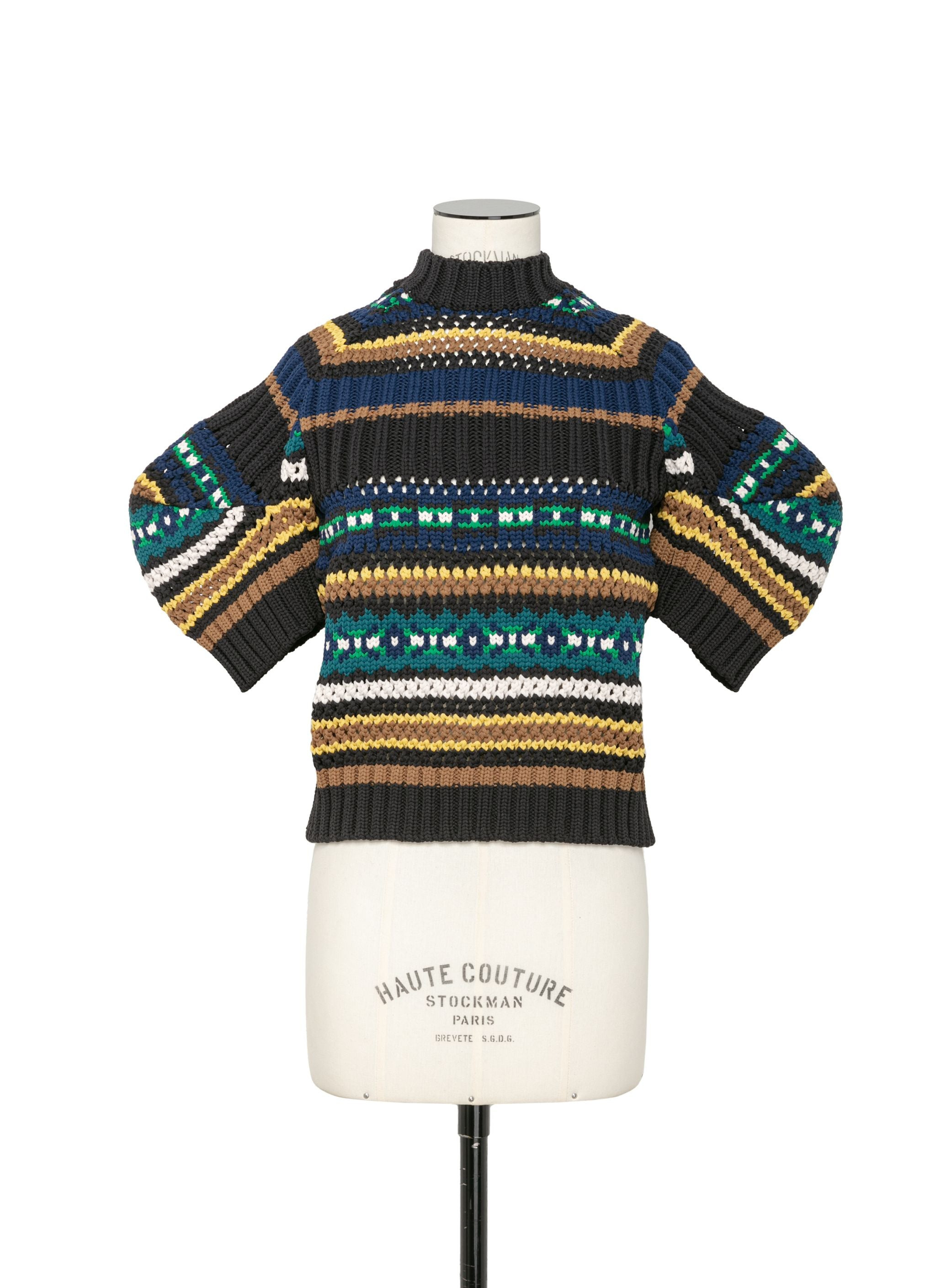 Mesh Knit Pullover - 2