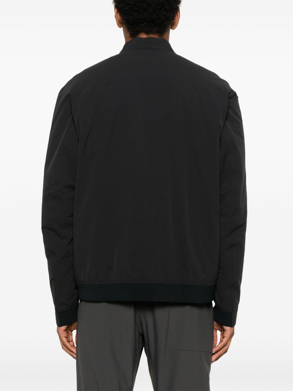 baseball-collar bomber jacket - 4