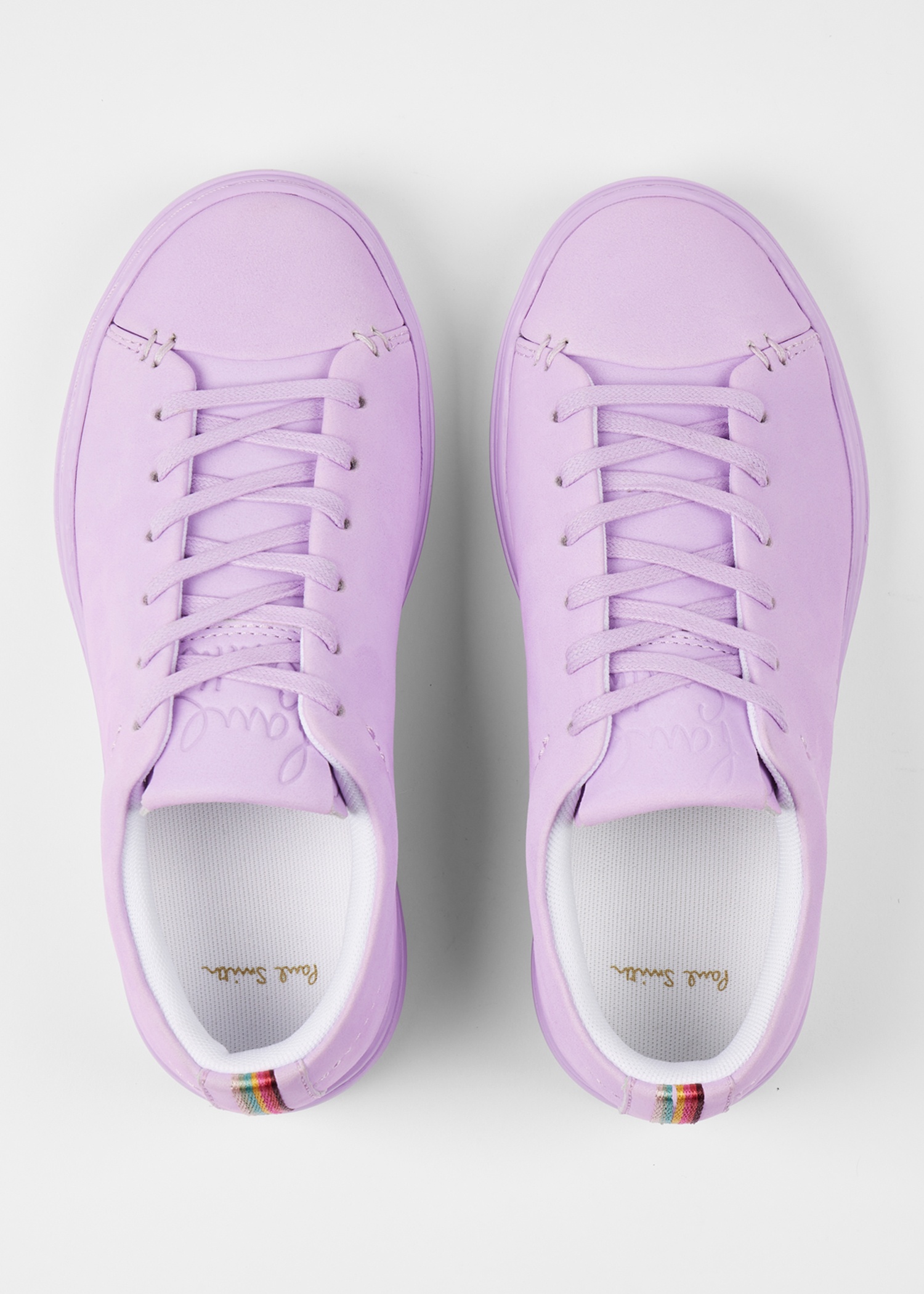 Women's Lilac Tonal 'Leanne' Nubuck Trainers - 5