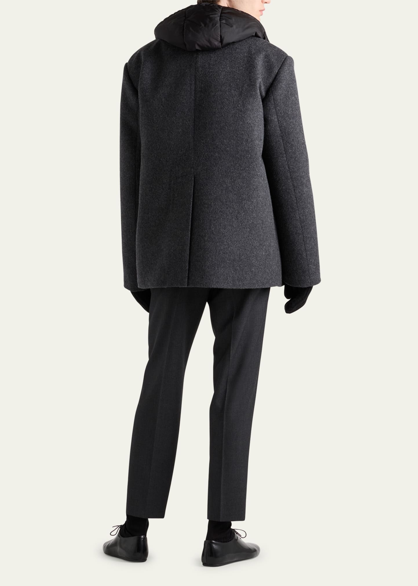 Men's Wool Gabardine Pants - 3