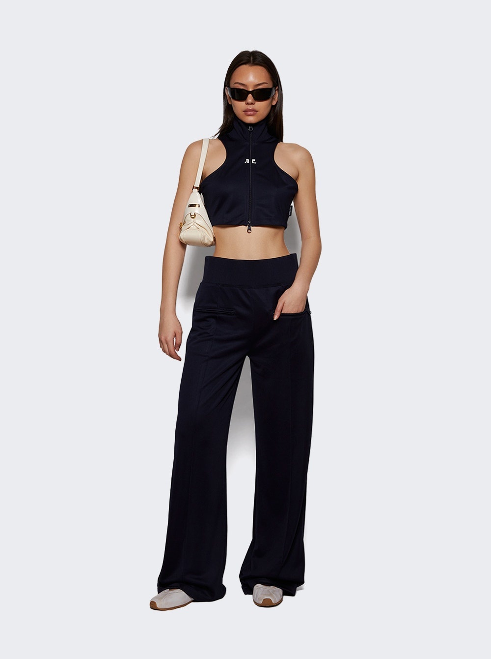 Interlock Tracksuit Pants Navy - 5