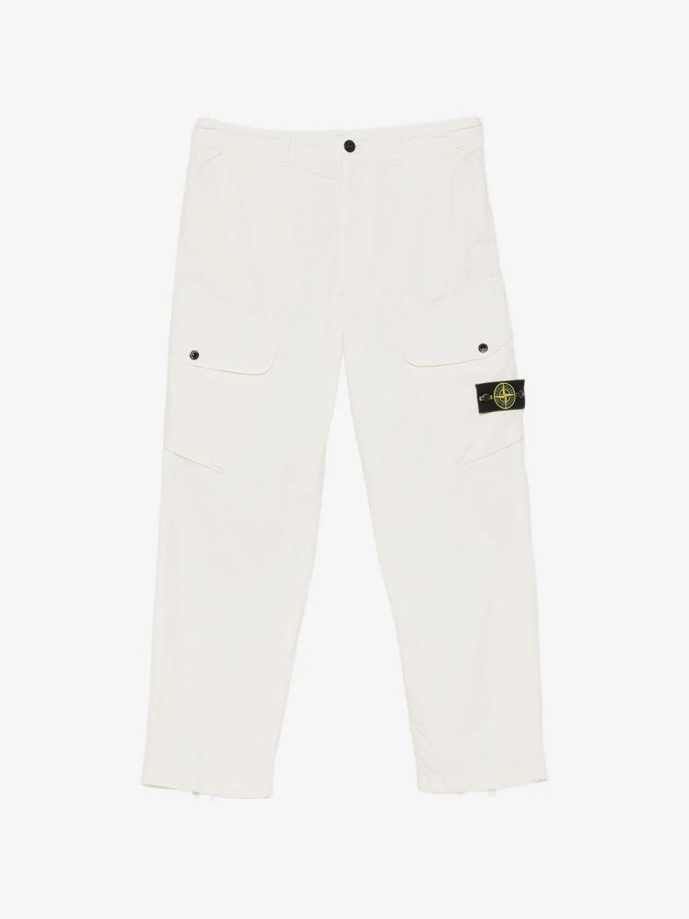 logo-patch cargo pants - 1