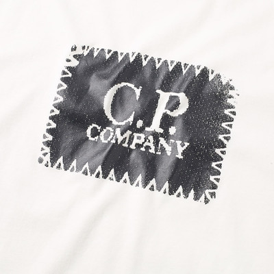 C.P. Company C.P. Company Stitch Block Logo Tee outlook