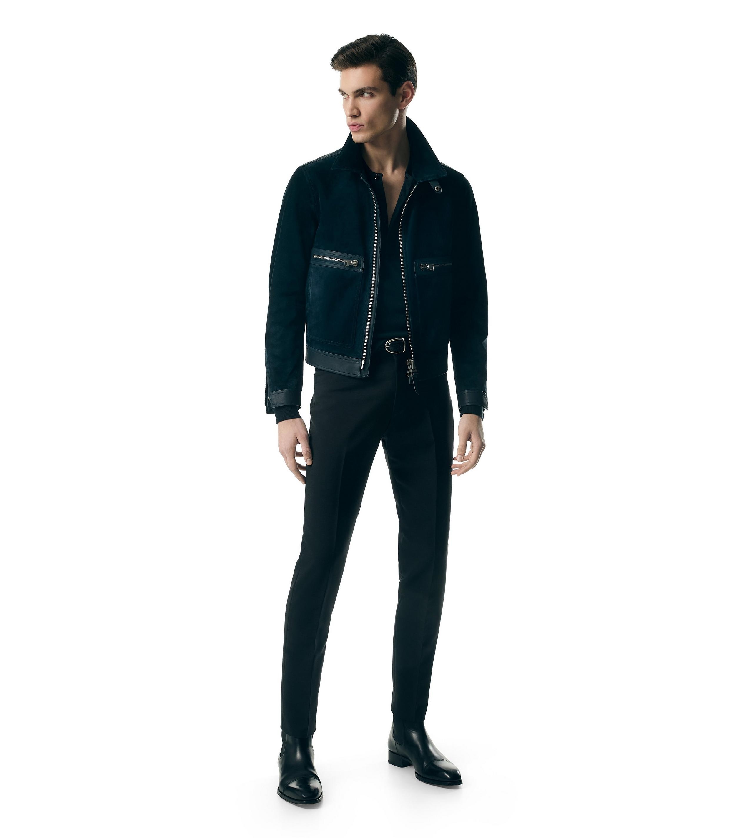 CASHMERE SUEDE BLOUSON - 3