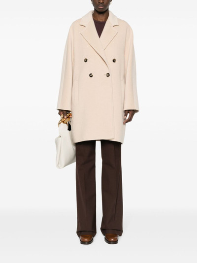 Max Mara wool-blend double-breasted coat outlook