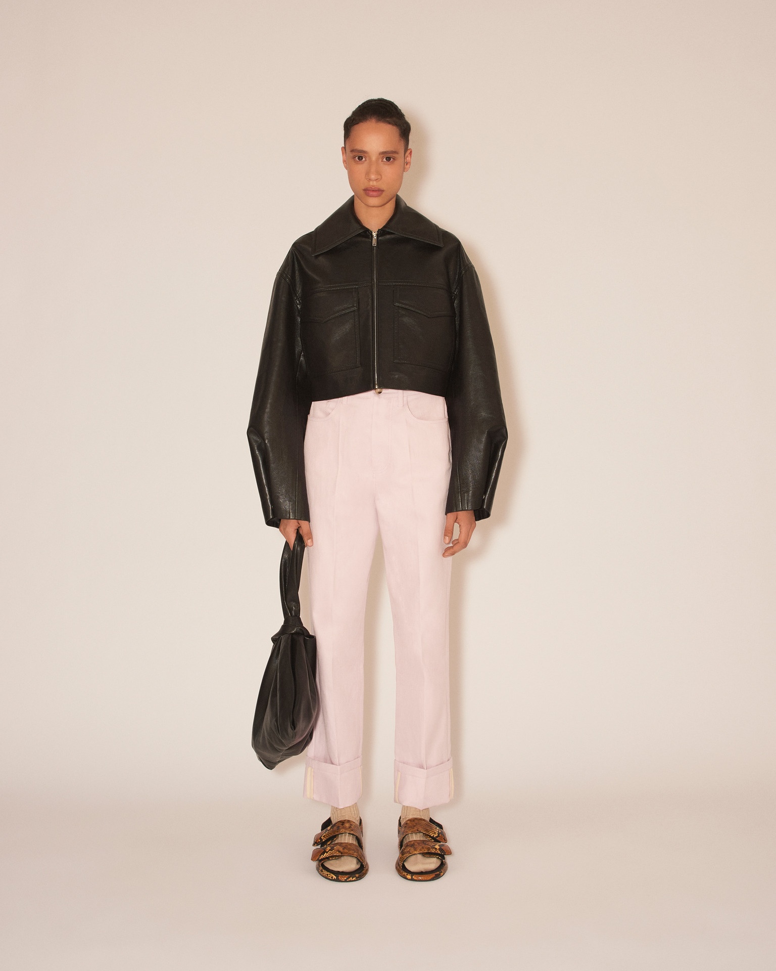 LOUA - Workwear straight leg jeans - Rosewater - 3