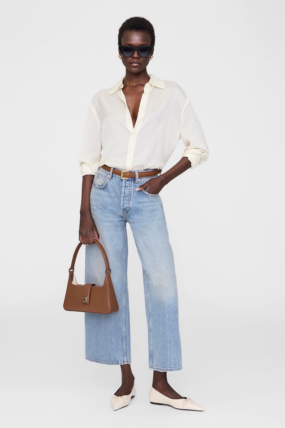 Lou Shoulder Bag - Cognac - 2