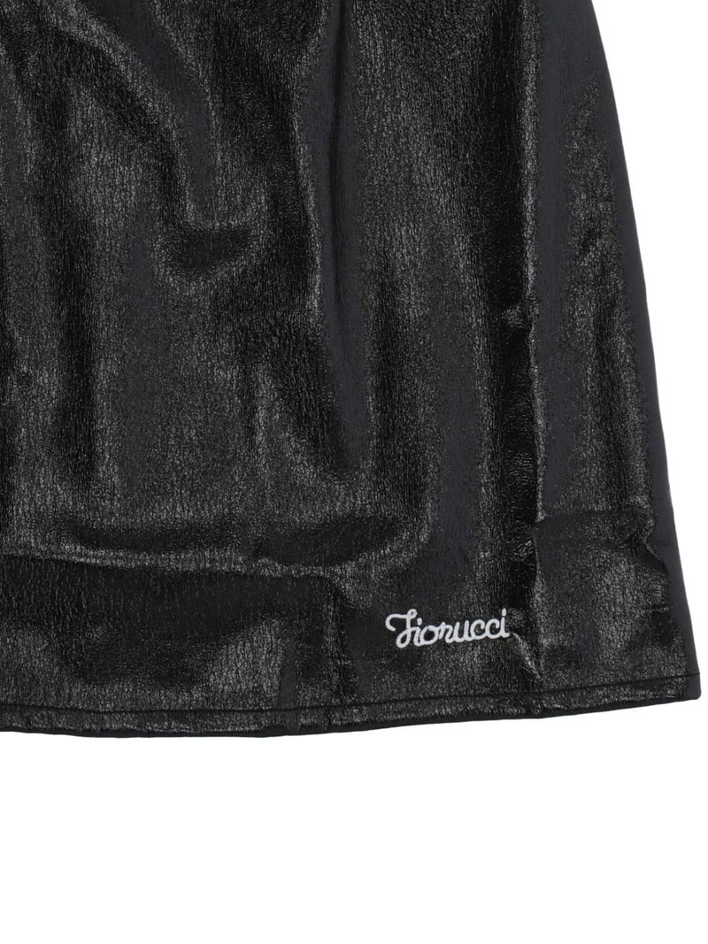 logo-embroidered mini skirt 3