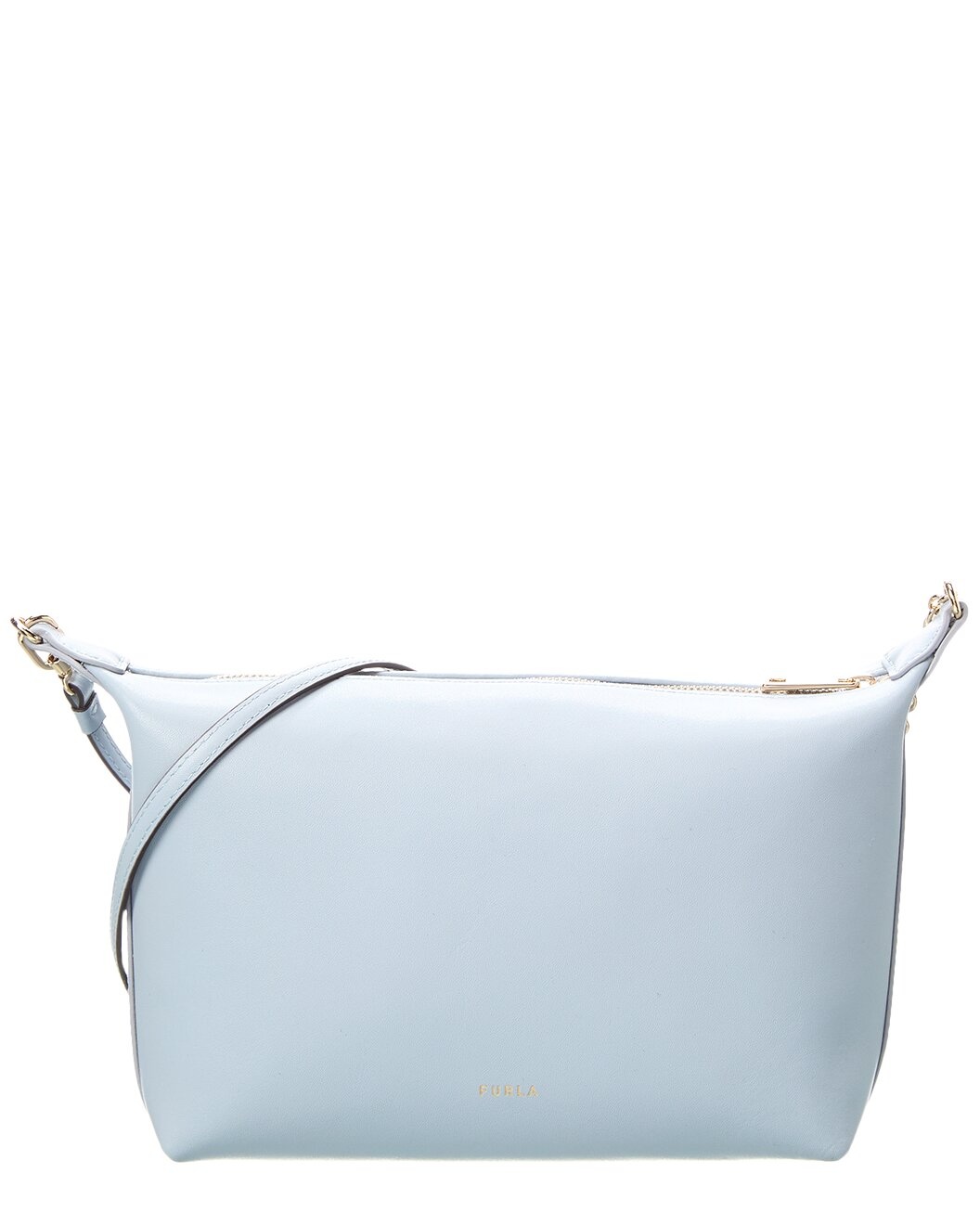 Furla Nuvola Mini Leather Crossbody Hobo Bag - 1