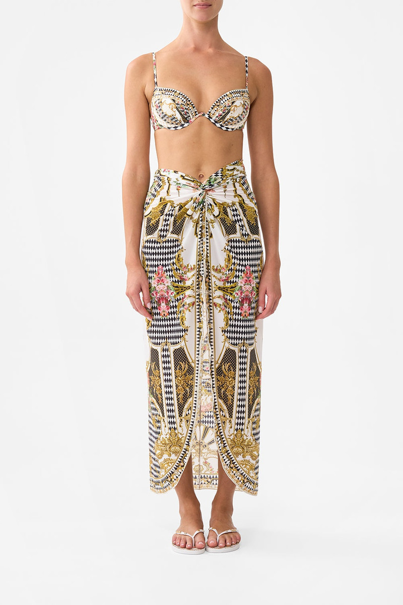 CAMILLA TWIST FRONT LONG SARONG outlook