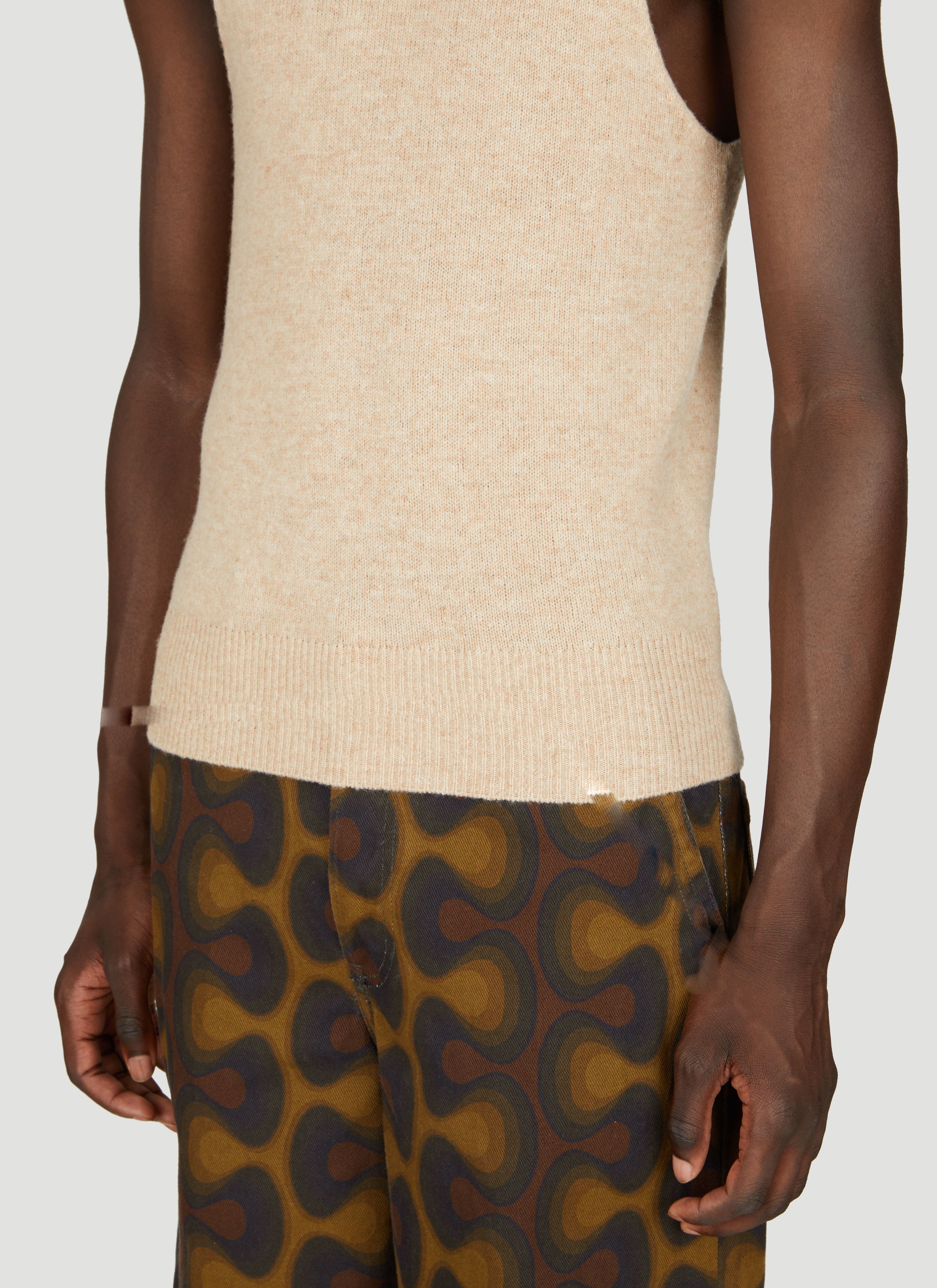 Dries Van Noten Men Merino Singlet - 6