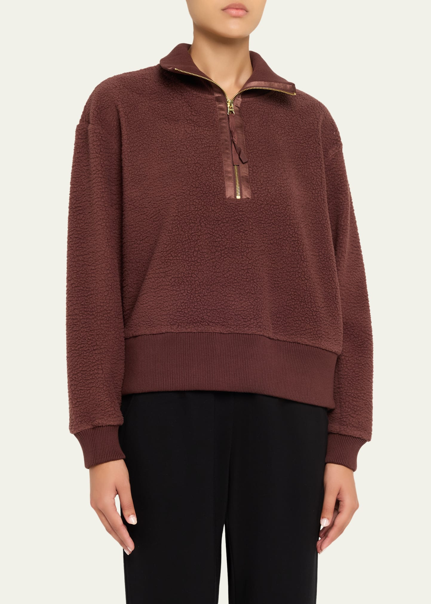 Roselle Half-Zip Fleece Pullover - 4