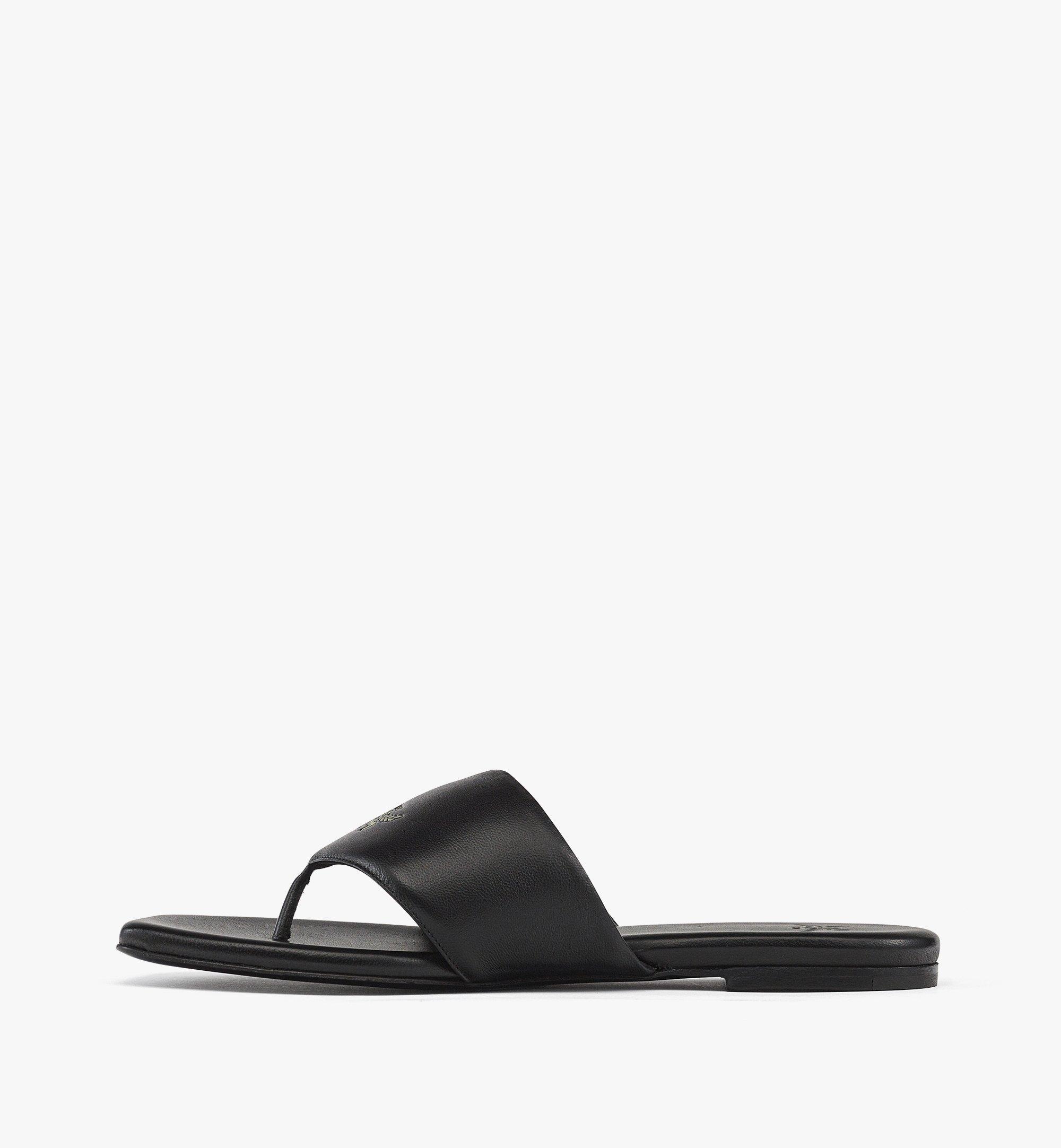 Flat Sandals in Lamb Leather - 2