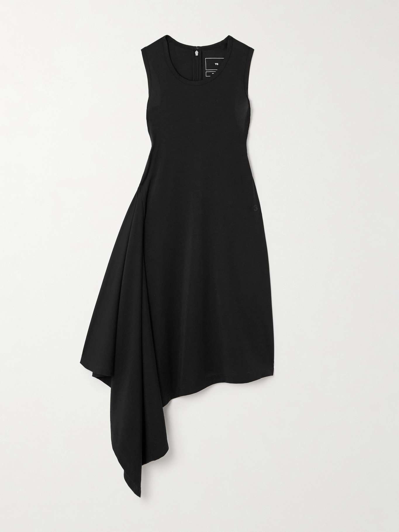 + Y-3 cotton-blend dress - 1