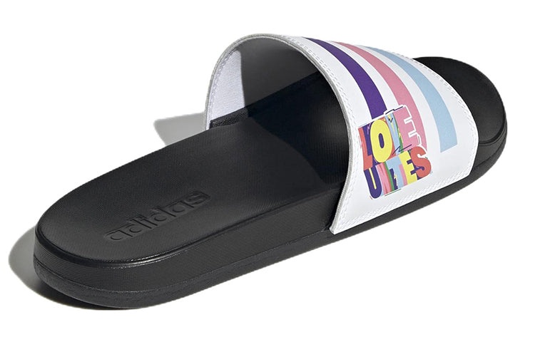 adidas Adilette Comfort Sandals 'White Purple Pink' GZ4690 - 5