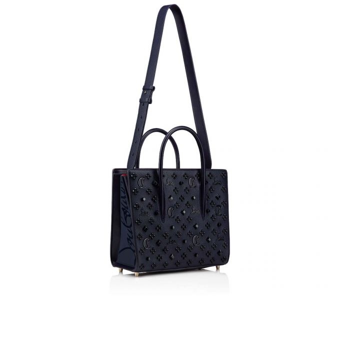 Christian Louboutin Paloma Medium Calf Tote Bag Black