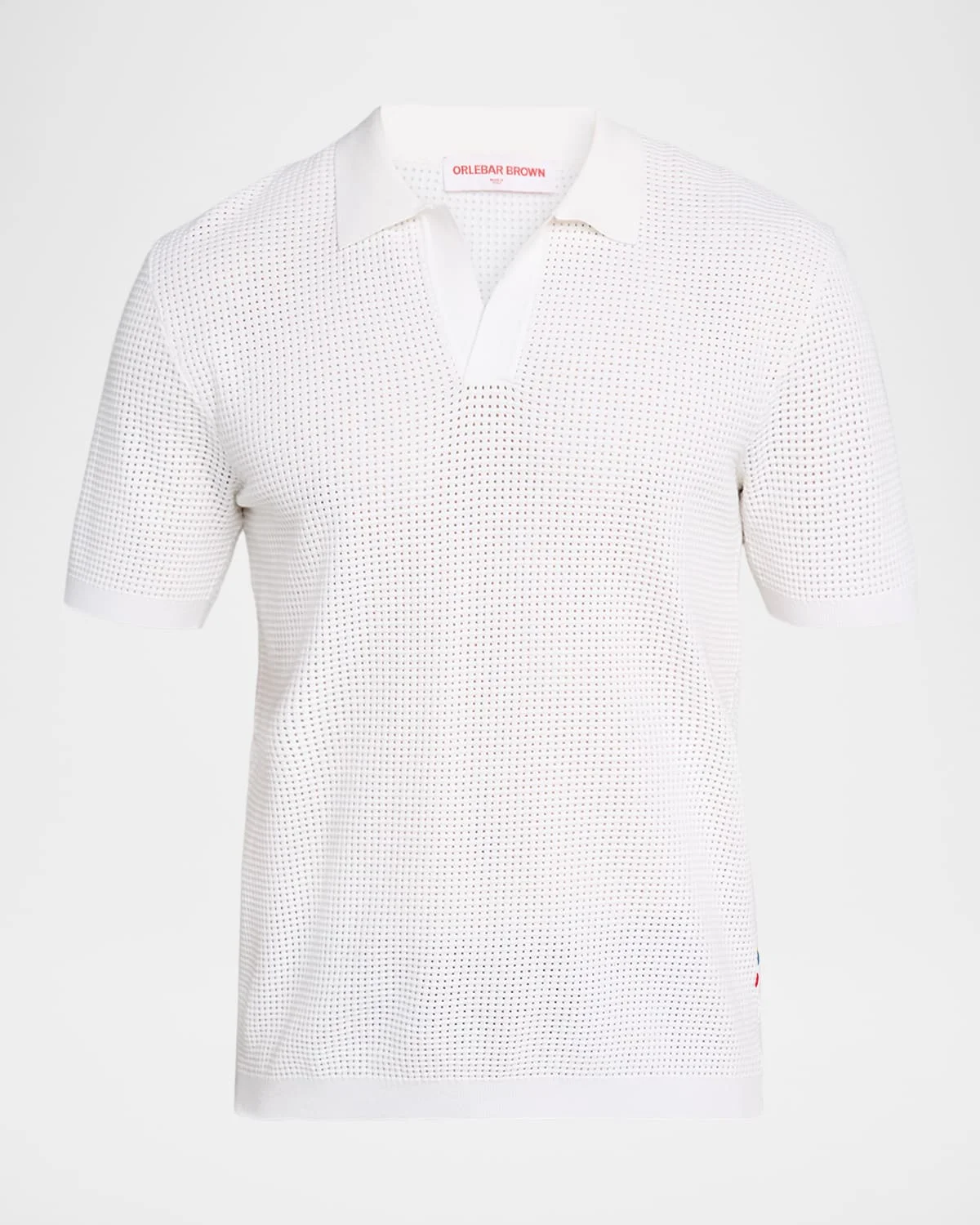 Men's Roddy Mesh Stitch Polo Shirt - 1