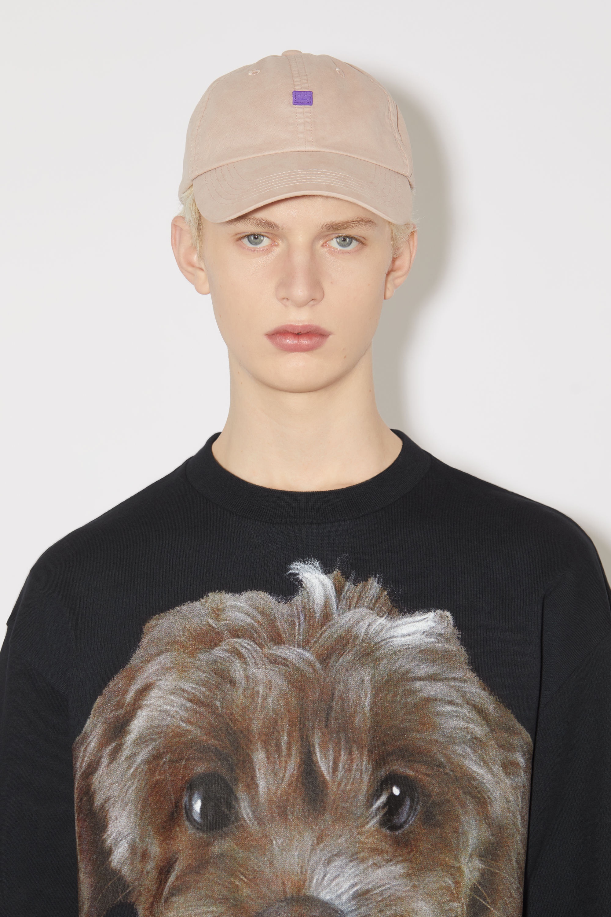 Printed t-shirt - Faded black - 4