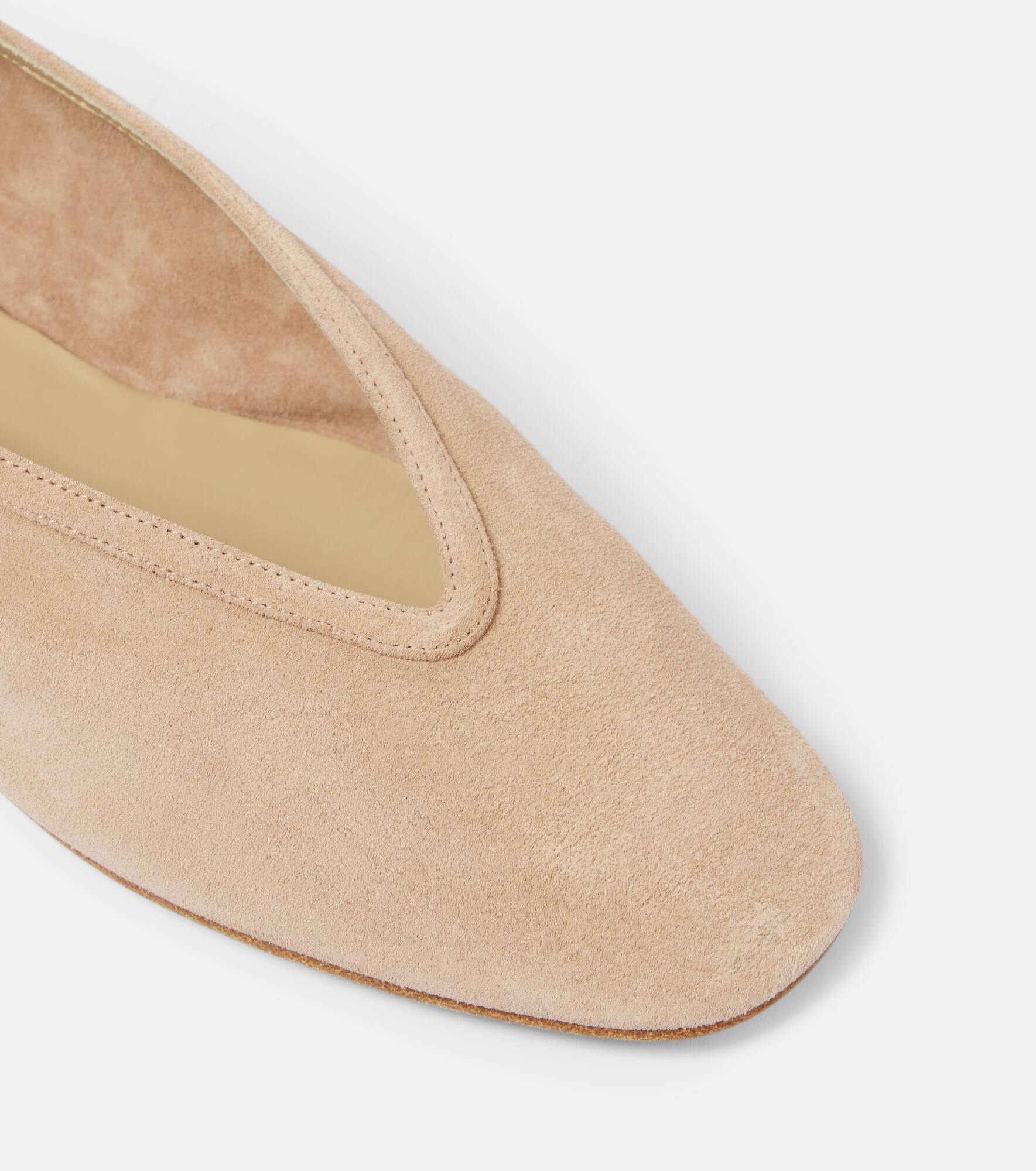 Luna suede ballet flats - 5
