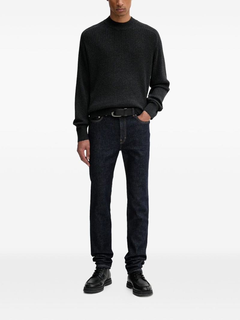ribbed mock-neck sweater 3