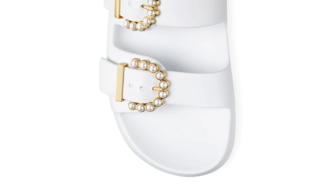Pearl Buckle Slide - 5