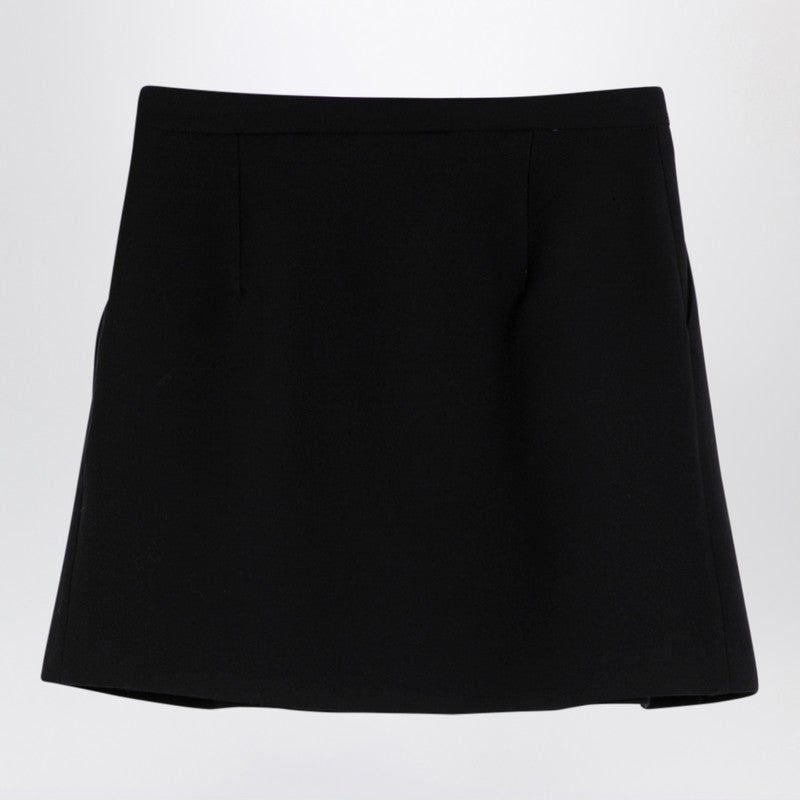 Alessandra Rich Mini Wrap Skirt In Pied De Poule Women - 2