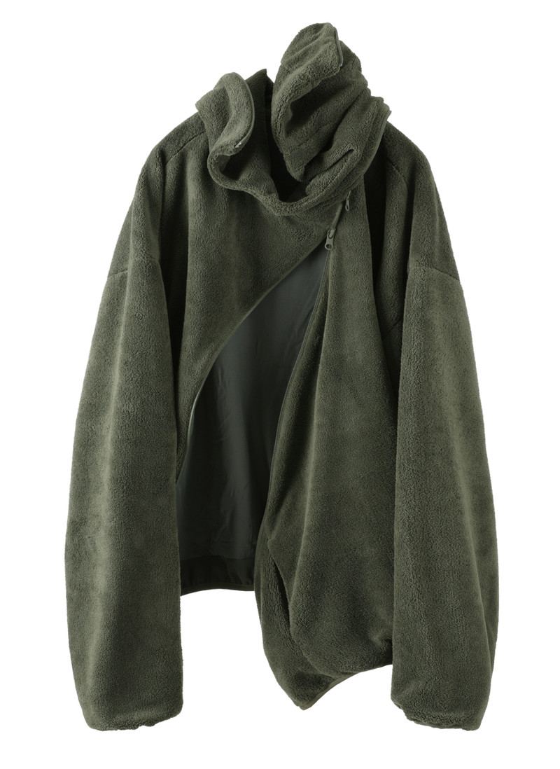 5.1 HOODIE CENTER (OLIVE GREEN) 1