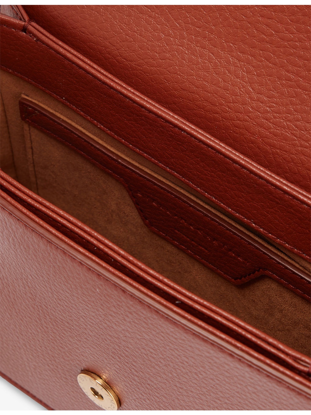 Logo Flap Faux-Leather Shoulder Bag - 5