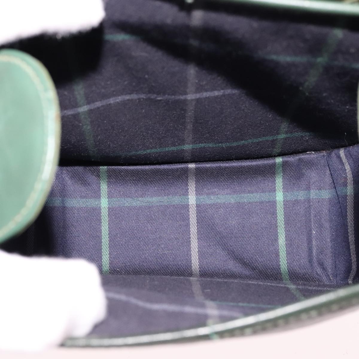 Burberry Shoulder Bag Leather Green - 16