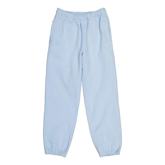 (WMNS) Nike Solo Swoosh Sweatpants 'Celestine Blue' CW5565-441 - 1