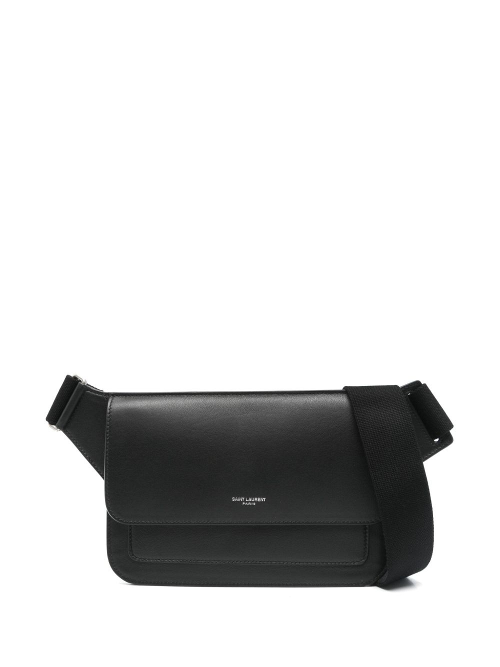 logo-stamp leather belt bag - 1